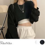春新作 ショート丈 スウェット | ShopNikoNiko | 詳細画像1