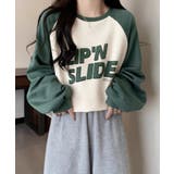 冬新作 ロゴプリント ラグラン | ShopNikoNiko | 詳細画像4 