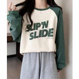 冬新作 ロゴプリント ラグラン | ShopNikoNiko | 詳細画像5 