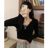 冬新作 バタフライチャーム付き ショート丈 | ShopNikoNiko | 詳細画像5 