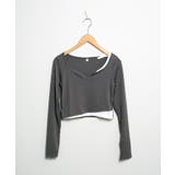 冬新作 ショート丈 レイヤード風 | ShopNikoNiko | 詳細画像18 