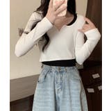 冬新作 ショート丈 レイヤード風 | ShopNikoNiko | 詳細画像9 