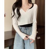 冬新作 ショート丈 レイヤード風 | ShopNikoNiko | 詳細画像10 