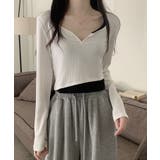 冬新作 ショート丈 レイヤード風 | ShopNikoNiko | 詳細画像13 