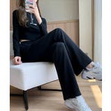 冬新作 ハイウエスト ワイドスウェットパンツ | ShopNikoNiko | 詳細画像4