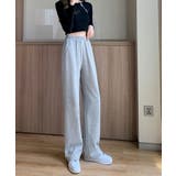 冬新作 ハイウエスト ワイドスウェットパンツ | ShopNikoNiko | 詳細画像8