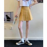 春新作 チェック柄 ハイウエスト | ShopNikoNiko | 詳細画像15