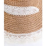 冬新作 レースリボン付き 麦わら帽子 | ShopNikoNiko | 詳細画像17