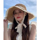 冬新作 レースリボン付き 麦わら帽子 | ShopNikoNiko | 詳細画像8