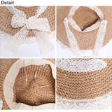 冬新作 レースリボン付き 麦わら帽子 | ShopNikoNiko | 詳細画像18