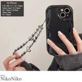 春新作 ハートビーズストラップ付 ウェーブ | ShopNikoNiko | 詳細画像1