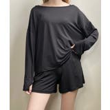 ブラック | 冬新作 サムホール付き ラッシュガード | ShopNikoNiko