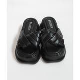 冬新作 クロスベルト 厚底サンダル | ShopNikoNiko | 詳細画像14 