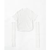 冬新作 アームカバー付き クロップド丈トップス | ShopNikoNiko | 詳細画像15 