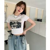 春新作 フォトプリント クロップド丈 | ShopNikoNiko | 詳細画像11