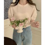 冬新作 パフスリーブ ジャガード | ShopNikoNiko | 詳細画像4