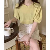 冬新作 パフスリーブ ジャガード | ShopNikoNiko | 詳細画像9