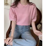 冬新作 パフスリーブ ジャガード | ShopNikoNiko | 詳細画像18