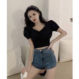 冬新作 クロップド丈 シャーリング | ShopNikoNiko | 詳細画像4