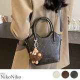 春新作 2way PUレザーミニボストンバッグ | ShopNikoNiko | 詳細画像1
