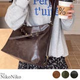 春新作 PUレザー ベルトモチーフ | ShopNikoNiko | 詳細画像1