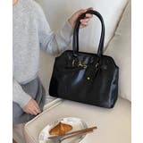 冬新作 ベルトデザイン PUレザートートバッグ | ShopNikoNiko | 詳細画像9 