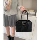 冬新作 ベルトデザイン PUレザートートバッグ | ShopNikoNiko | 詳細画像12 