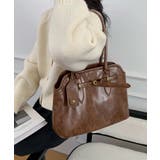 冬新作 ベルトデザイン PUレザートートバッグ | ShopNikoNiko | 詳細画像15 