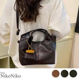春新作 ミニバッグチャーム付き PUレザー | ShopNikoNiko | 詳細画像1