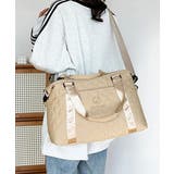 ベージュ | 冬新作 キルティング キャリーオン | ShopNikoNiko