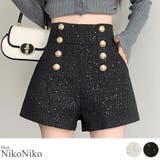 春新作 ダブルボタン ラメツイード | ShopNikoNiko | 詳細画像1
