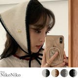 冬新作 バイカラーニット 紐付 | ShopNikoNiko | 詳細画像1 