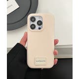 ホワイト | 春新作 PUレザーハンドストラップ ロゴワッペン | ShopNikoNiko