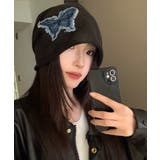 春新作 バタフライデニムパッチ ビーニー | ShopNikoNiko | 詳細画像5