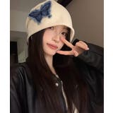 春新作 バタフライデニムパッチ ビーニー | ShopNikoNiko | 詳細画像10