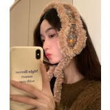 冬新作 フェイクファー カラフルニット編み | ShopNikoNiko | 詳細画像9 