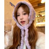 冬新作 フェイクファー カラフルニット編み | ShopNikoNiko | 詳細画像12 