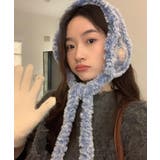 冬新作 フェイクファー カラフルニット編み | ShopNikoNiko | 詳細画像15 