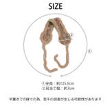 冬新作 フェイクファー カラフルニット編み | ShopNikoNiko | 詳細画像3 