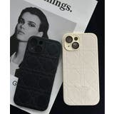 春新作 iPhoneケース ダイヤキルティング風 | ShopNikoNiko | 詳細画像5
