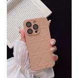 ピンク | 春新作 iPhoneケース ダイヤキルティング風 | ShopNikoNiko