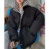 ブラック | 冬新作 ブロックチェック オーバーサイズ | ShopNikoNiko