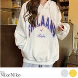 冬新作 ビッグシルエット カレッジロゴ | ShopNikoNiko | 詳細画像1 