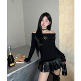 春新作 ベルト付き オフショルダー | ShopNikoNiko | 詳細画像9