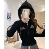 冬新作 ファーフード ショート丈 | ShopNikoNiko | 詳細画像4 