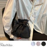 春新作 レースリボン パールショルダー | ShopNikoNiko | 詳細画像1