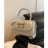 シルバー | 春新作 リボン付き ワンハンドル | ShopNikoNiko