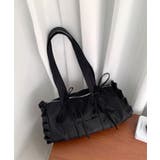 ブラック | 冬新作 リボンフリル ナイロン | ShopNikoNiko