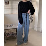 冬新作 クロップド丈 裾絞りスウェットma | ShopNikoNiko | 詳細画像7 