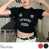 冬新作 ショート丈 袖ライン | ShopNikoNiko | 詳細画像1 